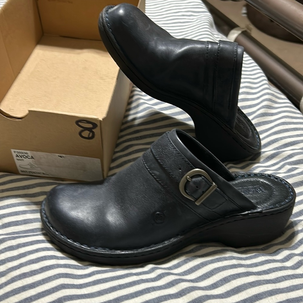 Born like new clogs - Navy blue